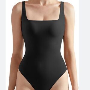 Suuksess black bodysuit buttery soft